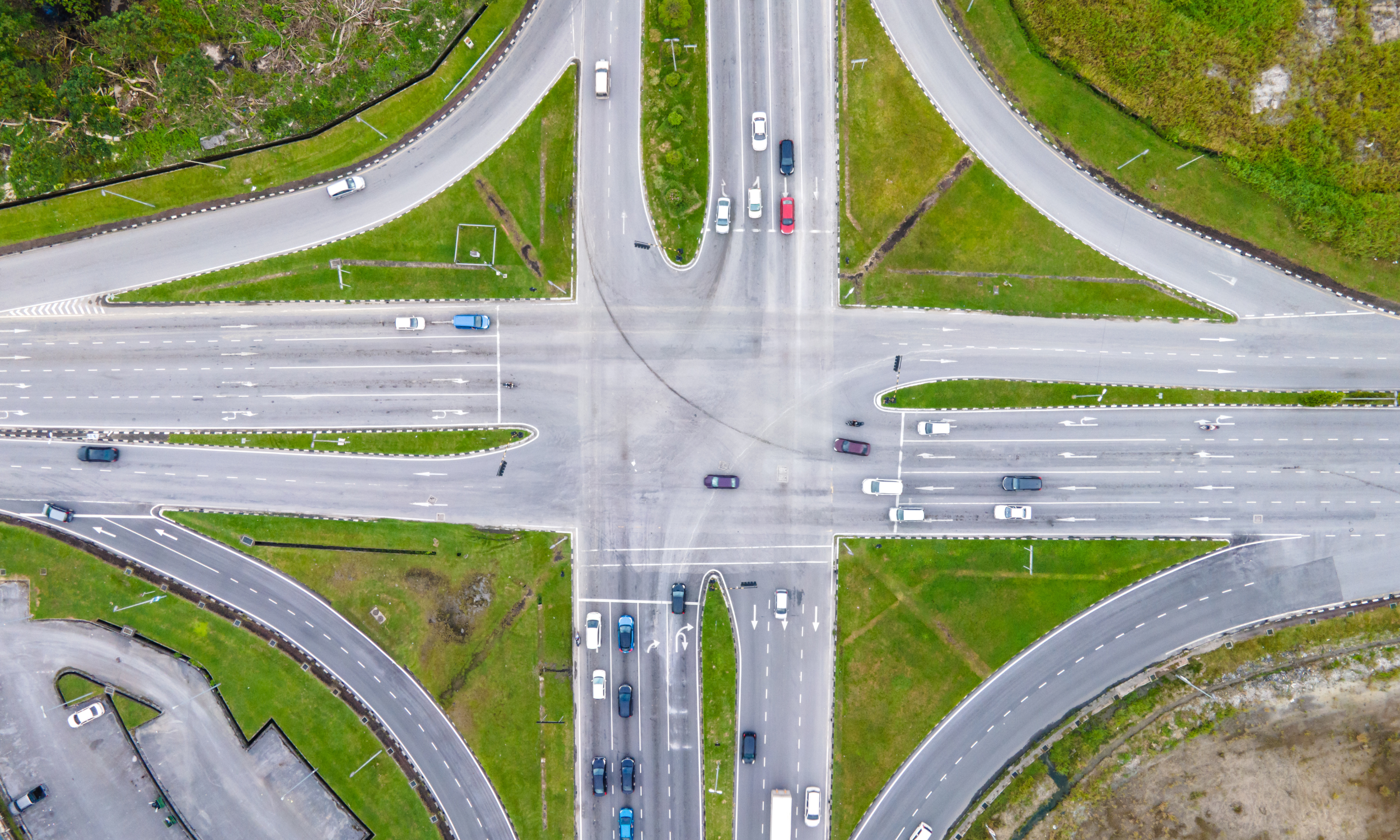 Traffic intersection in Pullman