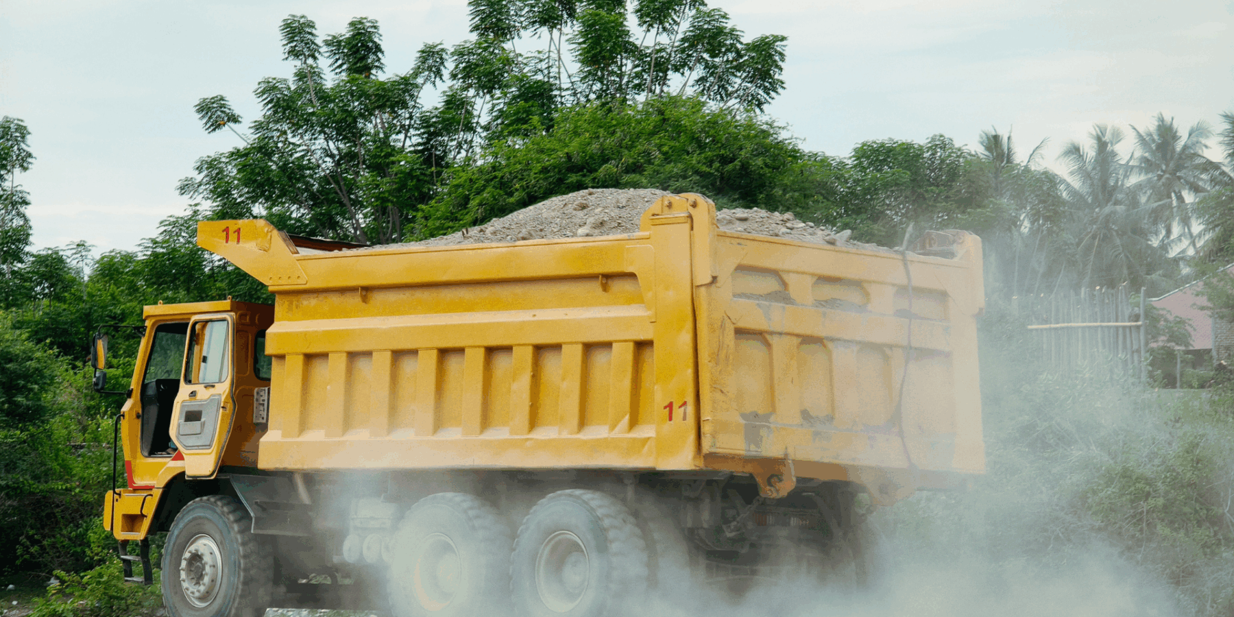 Overturned Gravel Semi-Truck in Bothell Creates 5-Mile Backup